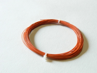 Hochflexible Litze orange