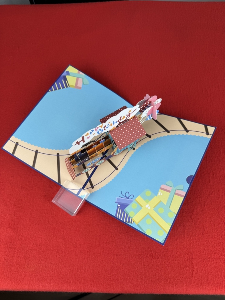 3D - Pop up Geburtstagskarte