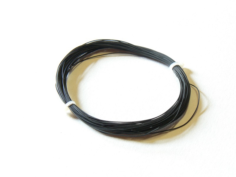 Hochflexible Litze schwarz