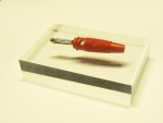 Hirschmann Büschelstecker rot